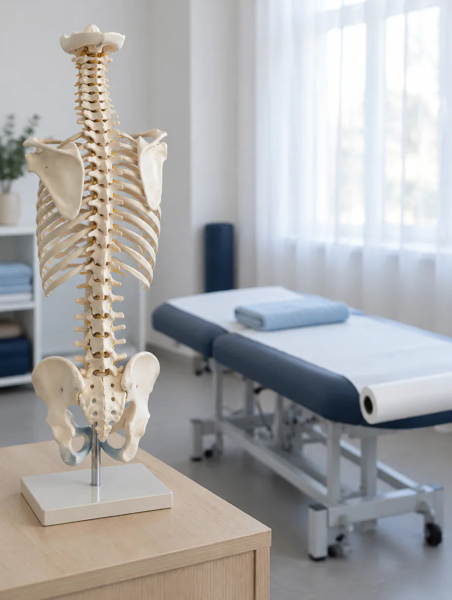A physiotherapy treatment room