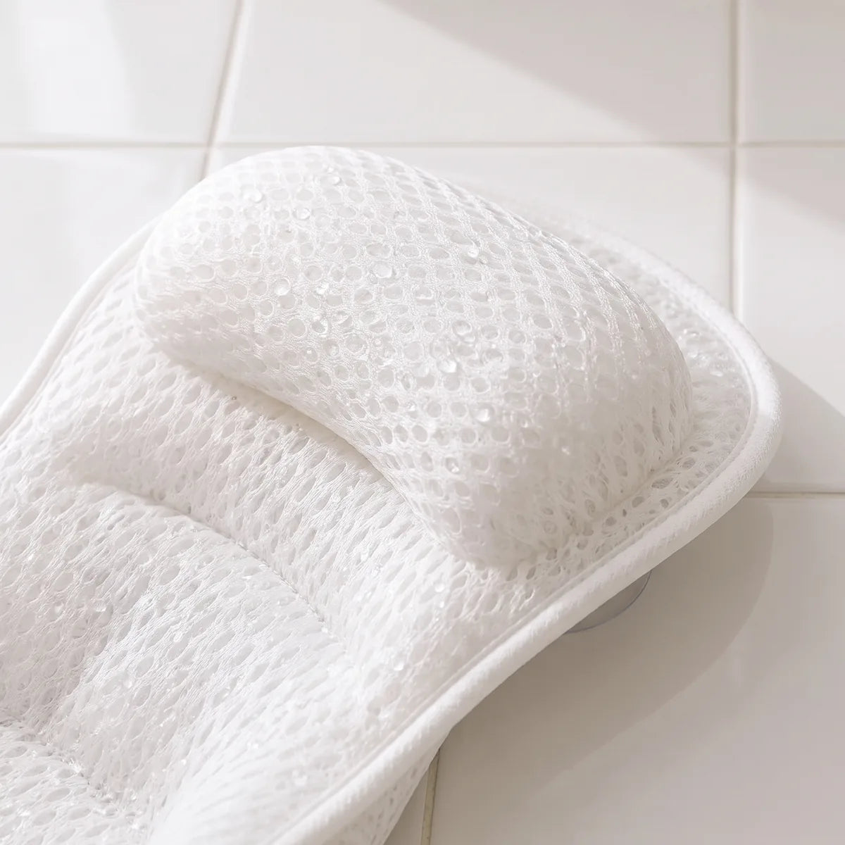 No more musty bath pillow smell
