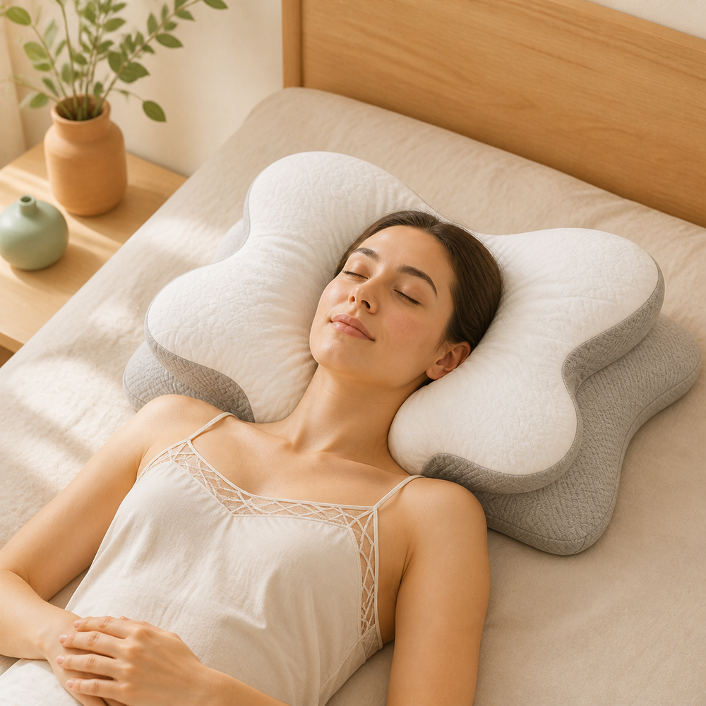 Aploomb Ultra Contour Pillow - Back sleeping support