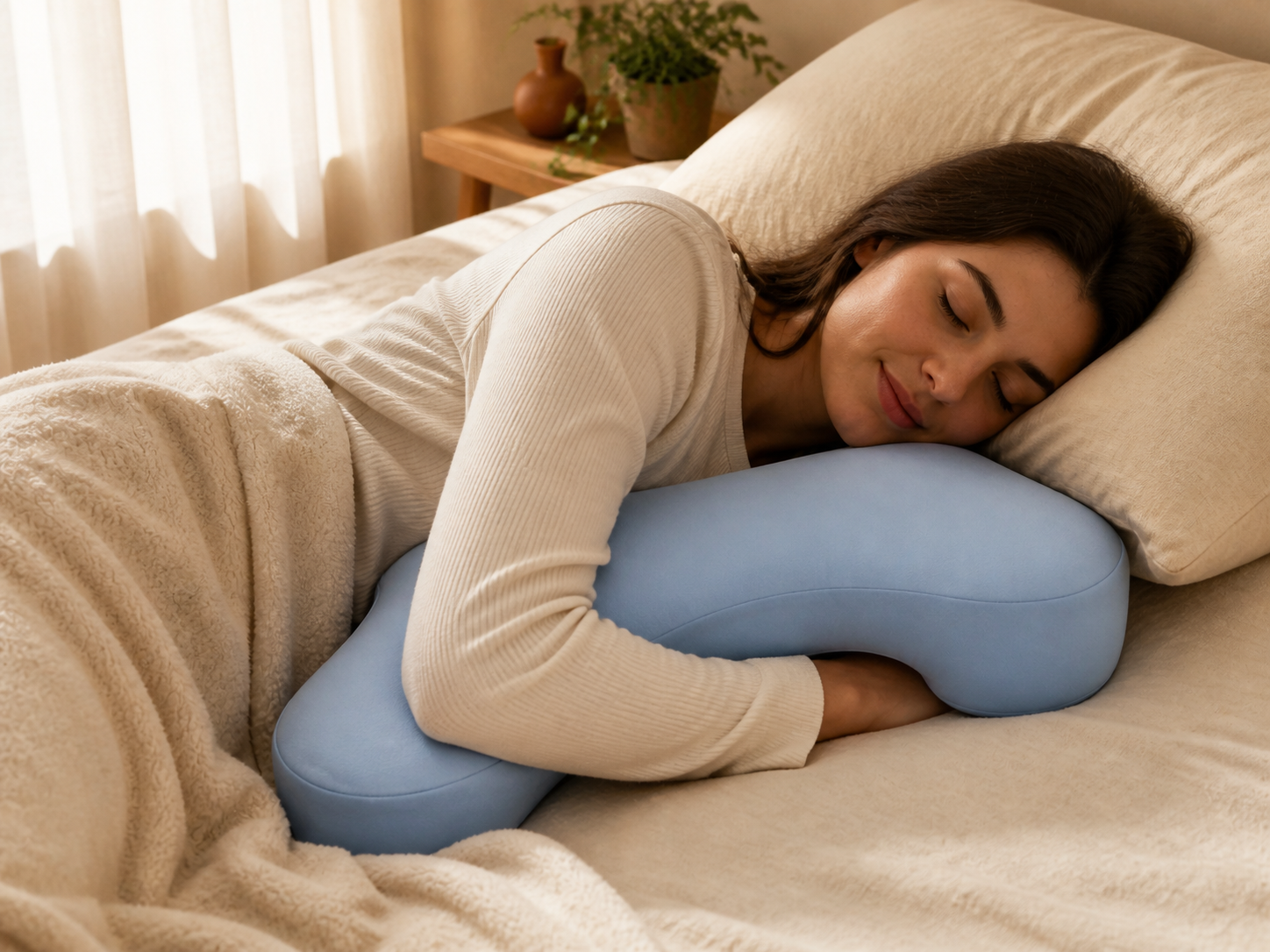 Aploomb Arm Pillow for Sleeping lifestyle image